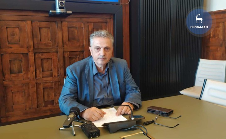 Ο αναπληρωτής περιφερειάρχη Απόστολος Ασπράκης