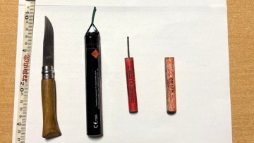 Σύλληψη 45χρονου στην Κάρπαθο για κροτίδες και πτυσσόμενο μαχαίρι