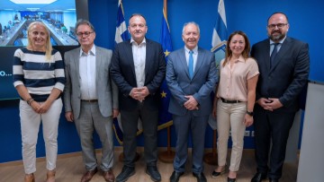 Γιάννης Παππάς στην παρουσίαση του Ψηφιακού Ξεναγού Γεωπάρκου Νισύρου από το υπουργείο Ναυτιλίας και Νησιωτικής Πολιτικής