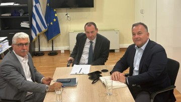 Παππάς: Εποικοδομητική συνάντηση με τον Γενικό Γραμματέα Δημόσιας Περιουσίας, κ. Αθανάσιο Τσιούρα