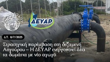 Πλήρης ενεργοποίηση της δεξαμενής Ασγούρου Στρατηγική παρέμβαση από ΔΕΥΑΡ και Δήμο Ρόδου