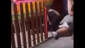 Βίντεο από το ατύχημα στο λούνα παρκ της Κρεμαστής: Η στιγμή της πτώσης