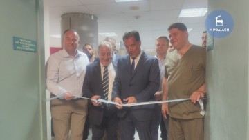 Εγκαίνια ανακαινισμένων τμημάτων του Νοσοκομείου, παρουσία του υπουργού Υγείας (video)