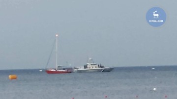 Ιστιοφόρο προσάραξε στη θαλάσσια περιοχή μεταξύ Σορωνής και Φανών