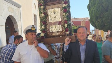 Γιάννης Παππάς: Στη Χάλκη για τον εορτασμό της Αποτομής της Τιμίας Κεφαλής του Αγίου Ιωάννη