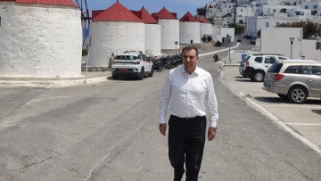 Μάνος Κόνσολας: "Η Αστυπάλαια δικαιούται καλύτερης ακτοπλοϊκής σύνδεσης"