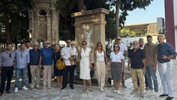 Μνημόσυνο στους ήρωες Μιχάλη Βρούχο και Γιώργο Κωσταρίδη 81 χρόνια μετά την εκτέλεσή τους από τους Γερμανούς