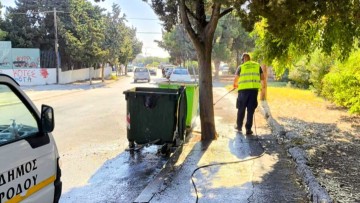 Γενικευμένος καθαρισμός σε όλη τη Ρόδο – Από γειτονιές μέχρι δημόσια κτίρια