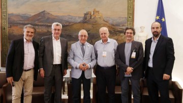 Συνάντηση του Προέδρου της Βουλής με το Προεδρείο της Ένωσης Ιδιοκτητών Ημερησίων Εφημερίδων Αθηνών