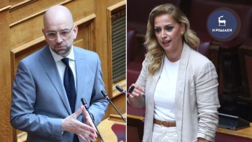 Ο Μπάρκας κατήγγειλε τη Ραλλία Χρηστίδου για απειλή ξυλοδαρμού - Αν ξαναγελάσεις ενώ μιλάω θα σου σπάσω τα μούτρα, μου είπε