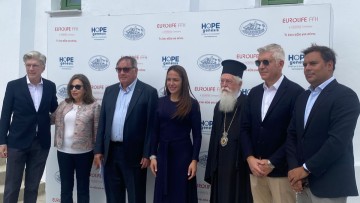 Εγκαίνια  του  Κέντρου Νεότητας «Εμμανουήλ Μαρίνος»  και του 1ου Παιδικού Σταθμού στην Η.Ν. Κάσο