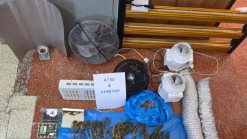 Συνελήφθη ημεδαπός για καλλιέργεια εσωτερικού τύπου κάνναβης στη Νίσυρο