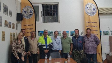 Συνάντηση του αντιδημάρχου Τεχνικών Υπηρεσιών Στ. Τσούβαλη με τον Σύνδεσμο Ιδιοκτητών Φορτηγών Αυτοκινήτων Δ.Χ. Ρόδου