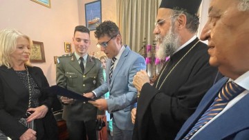 Η Σύμη τίμησε τον Στρατιωτικό Ιατρό Κωνσταντίνο Αγγελόπουλο – Σύμβολο Ανιδιοτέλειας και Ελληνικού Φρονήματος