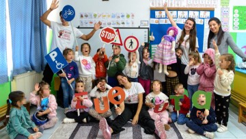 Ε.Υ.ΘΥ.Τ.Α. στο Νηπιαγωγείο Ψίνθου: Εκπαιδευτική δράση για την Οδική Ασφάλεια