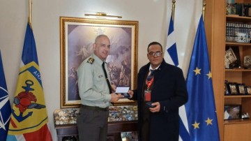 Με τον Πρόεδρο της Δημοκρατίας Κωνσταντίνο Τασούλα συναντήθηκε ο δήμαρχος Μεγίστης Ν. Ασβέστης
