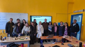 Επίσκεψη της βουλευτού Δωδεκανήσου κας Μίκας Ιατρίδη στο Πειραματικό Γυμνάσιο Ρόδου