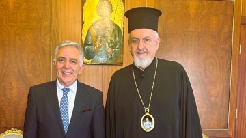 Στο Φανάρι ο Βασίλης Α. Υψηλάντης στην επιμνημόσυνη δέηση για την εκδημία του Μακαριστού πρώην Μητροπολίτη Γάνου και Χώρας Κυρού Αμφιλοχίου