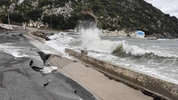 Τεράστιες ζημιές στη Λέρο από τα έντονα καιρικά φαινόμενα