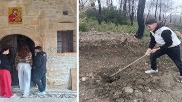Μαθητές του ΕΠΑΛ Παραδεισίου στην Ιερά Μονή Παναγίας Υψενής – Δράση αναδάσωσης και περιβαλλοντικής ευαισθητοποίησης