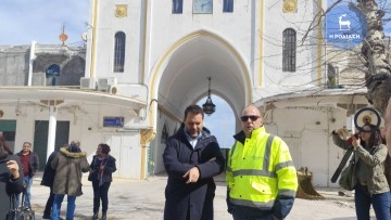 Με εντατικούς ρυθμούς συνεχίζονται οι εργασίες στη Νέα Αγορά. Αγώνας δρόμου για να ολοκληρωθούν τα έργα