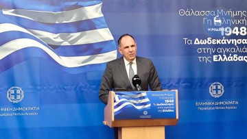 Γ. Γεραπετρίτης από τη Ρόδο: «Η αμυντική θωράκιση των νησιών μας πρώτη και απόλυτη προτεραιότητα για τη χώρα μας»
