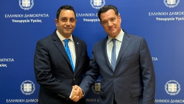 Συνάντηση Γιαννικουρή - Γεωργιάδη στο υπουργείο Υγείας