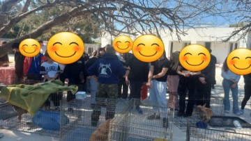 Οι μαθητές του 4ου Γυμνασίου Ρόδου στο Κυνοκομείο