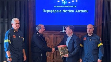 Επίσκεψη στην περιφέρεια πραγματοποίησε ο νέος υποστράτηγος της ΠΥΡ