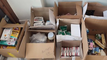 Σταθερή στήριξη των Δομών Αστέγων Ρόδου με εβδομαδιαίες δωρεές από το Super Market “My Market” Ρόδου