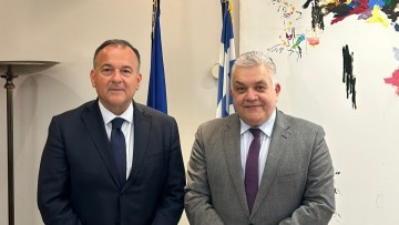 Συνάντηση Γιάννη Παππά με τον Υφυπουργό Παιδείας Νίκο Παπαϊωάννου για την ενίσχυση του Πανεπιστημίου Αιγαίου